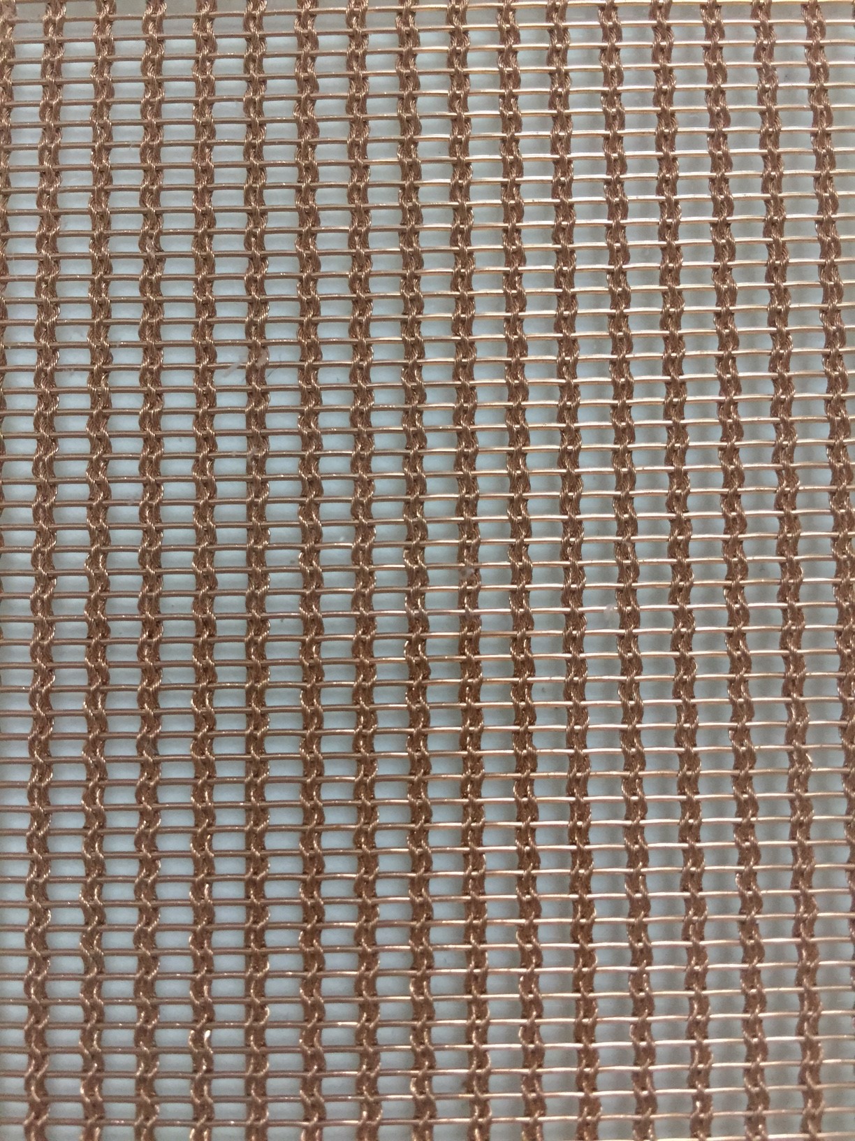 Quality Decorative phosphor copper braided woven architectural wire mesh for sale