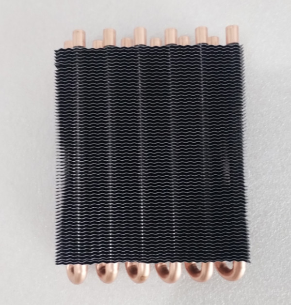 Quality High Accuracy Copper Tube Aluminum Fin Type Heat Exchanger for Dry Cooler for sale