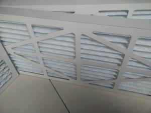 Quality Medium Efficiency Aluminum Frame Plate And Frame Filtration Galvanized Folding Air Filter for sale