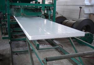 Quality 15T EPS Sandwich Panel Production Line For Mineral Wool for sale