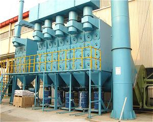 Quality Dryer Filtering Pulse Dust Industrial Dust Collector With Higher Filtering Efficiency for sale