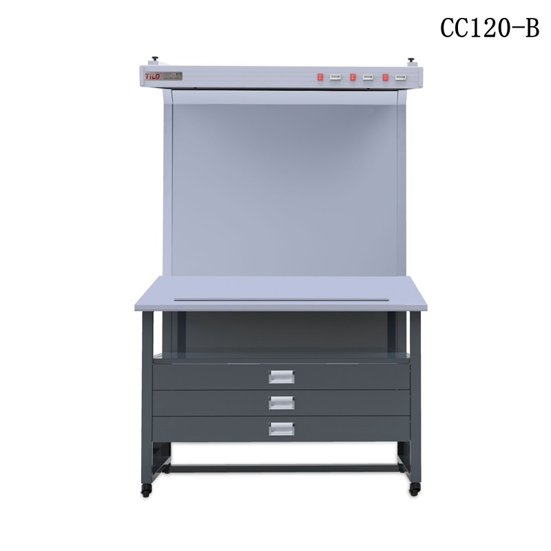 Quality CC120-B Printing Industry Color Proof Station Light Box D65 One Light Source With Drawers for sale