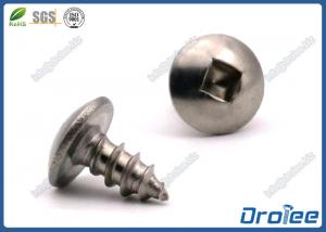 Quality Martensitic 410 Stainless Steel Square Drive Truss Head Sheet Metal Screws for sale
