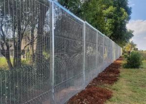 Quality Hot Dipped Galvanized 358 Wire Mesh Anti Climb Fencing For Warehouse Security for sale