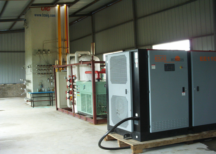 Quality Skid Mounted Industrial Nitrogen Generator Air Separation Plant For N2 Production for sale