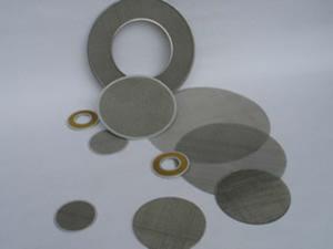 Quality Multilayer extruder filter disc screen packs with spot welded or frame edges for sale