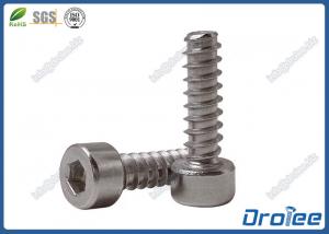 Quality 304 / A2 Stainless Steel Hex Socket Cap Head Tapping Screw for Plastic for sale