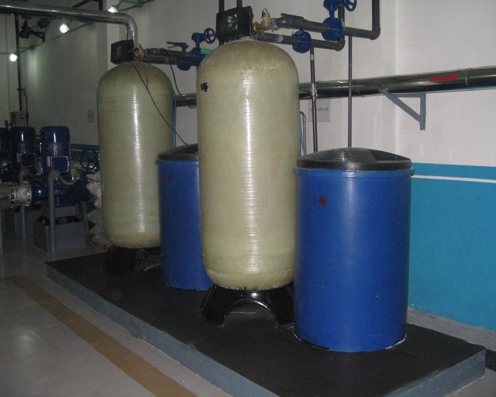 Fiberglass / FRP Material Reverse Osmosis Water Softener OEM , ODM Labelled