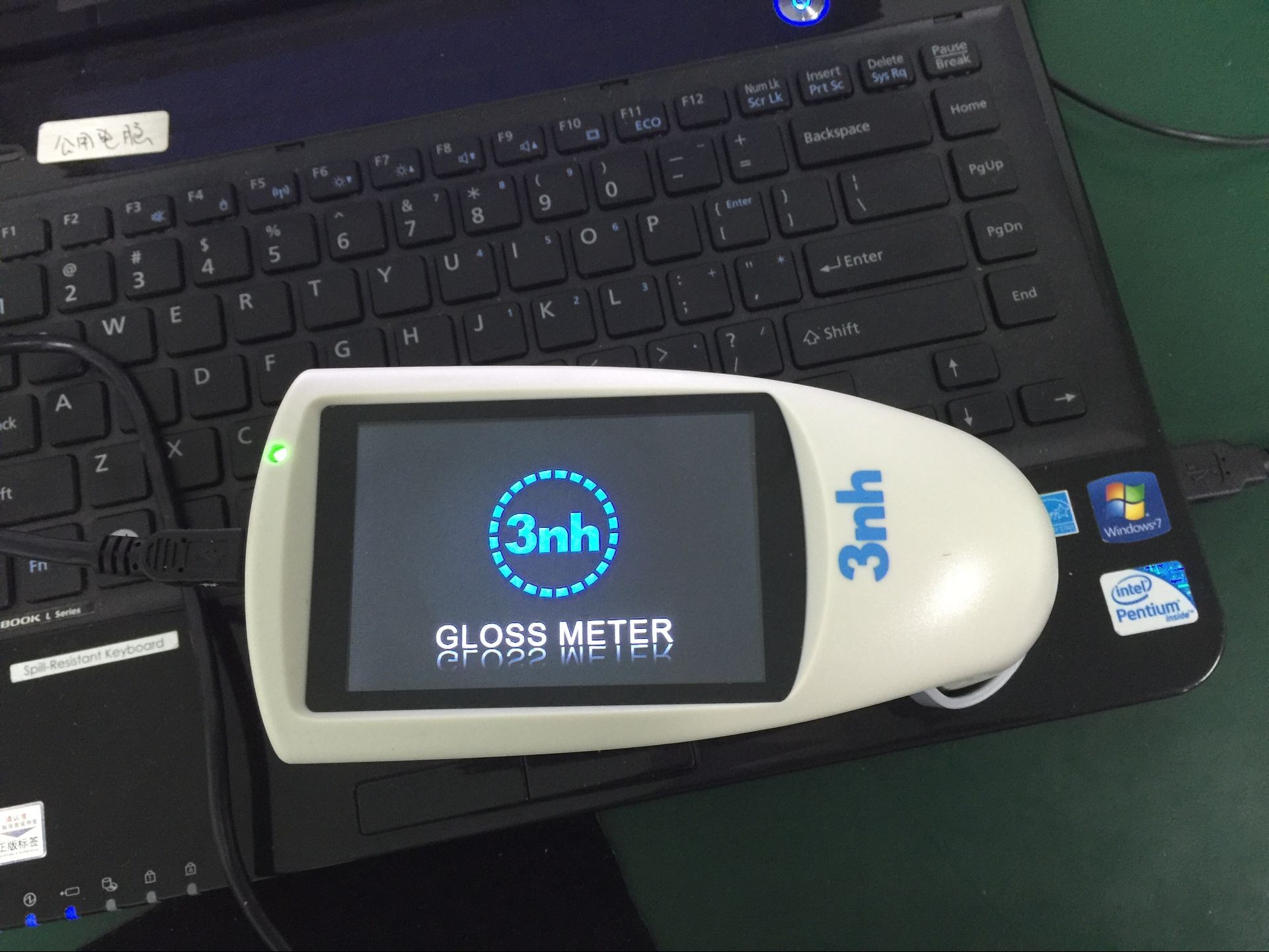 Quality HG268 Triangle Gloss Meter 1000GU 0.1GU With 3.5" TFT Display for sale