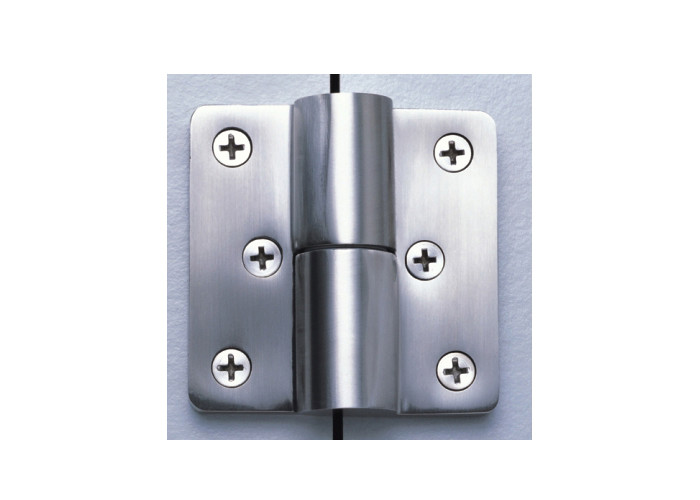 Quality Bathroom Toilet Cubicle Hardware , Self Closing Toilet Partition Door Hinges for sale