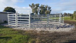 Quality Galvanized Pipe Fence 1.8x2.1m Heavy Duty Horse Panels Welded Wire for sale
