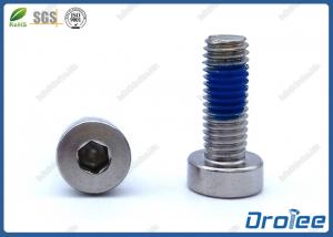Quality 304 Stainless Steel Low Profile Socket Head Cap Self-locking Screw for sale