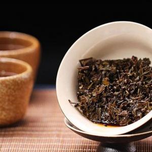 Quality Multi Functional Chinese Slimming Tea , Hunan Dark Tea Traditional Craft for sale