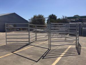 Quality Wrought Iron Galvanized 50x50mm Tube Heavy Duty Cattle Panel for sale