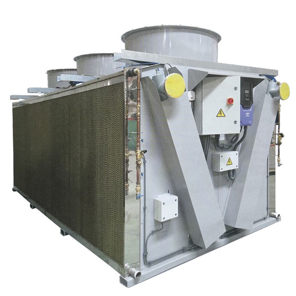 Quality 15kw Industrial Dry Type Air Condenser Cooler for Air Conditioner Industry for sale