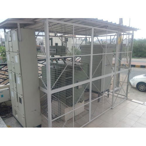 Quality Q195 Steel 2.4m High Tower Fencing With Powder Coated for sale