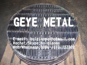 Quality Tower Packing Support Beds, Welded SS Bar Gratings Close Mesh Metal Grid for Dehydrator for sale