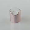Buy cheap Brushed Aluminum Disc Top Cap For Cosmetic Package 24mm 28mm from wholesalers