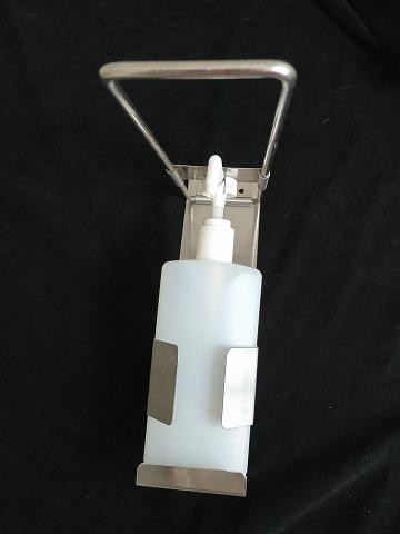 Quality Stainless Steel Medical Elbow Operated Soap Dispenser With Arm Lever for sale
