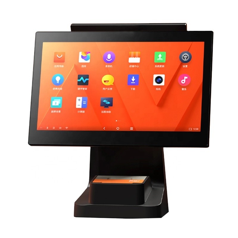 Quality Supermarket Android 7.1 POS Terminal With Printer Support Bluetooth 2.0 for sale