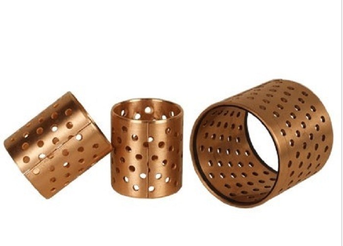 Quality Self Lubricating Thin Wall CuSn8P Bronze Perforated Bushings for sale