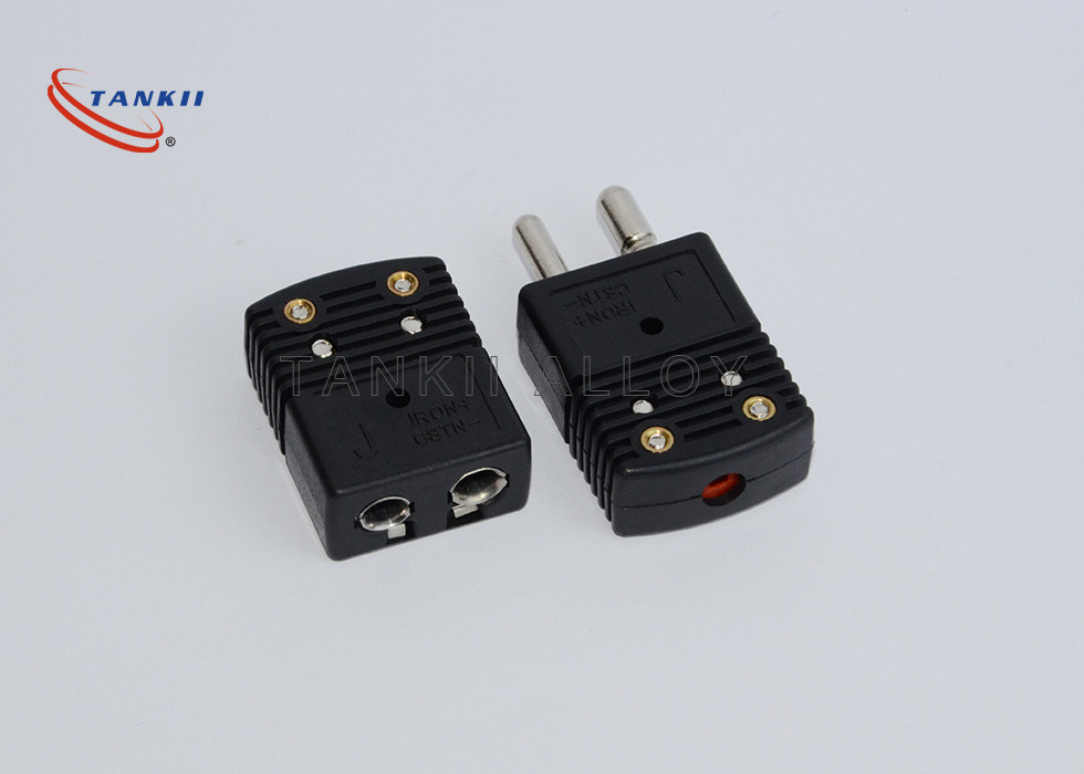 Quality Type J Thermocouple Connector 200 Degrees Male And Female Standard for sale