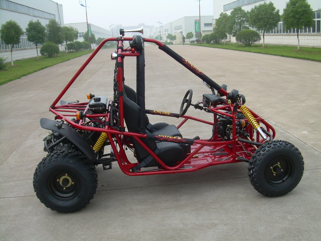 Gas Powered CVT 4 Wheeler Kandi Go Kart , Adults Racing Dune Buggy