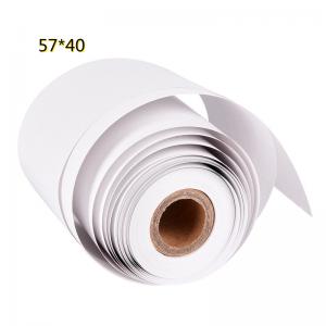 Quality 65g 57mm X40mm TOP Thermal Paper Rolls For Pos Machine for sale