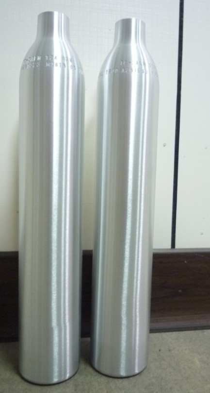 Quality 0.6L soda aluminum cylinder/soda aluminum cylinder/soda maker CO2 cylinder/beverage cylinder for sale