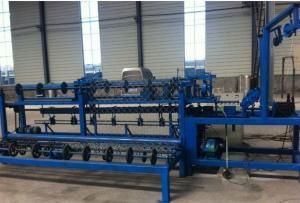 Quality 2m-4m Width Full Automatic  Chain Link Fence Machine for make wire mesh fence for sale