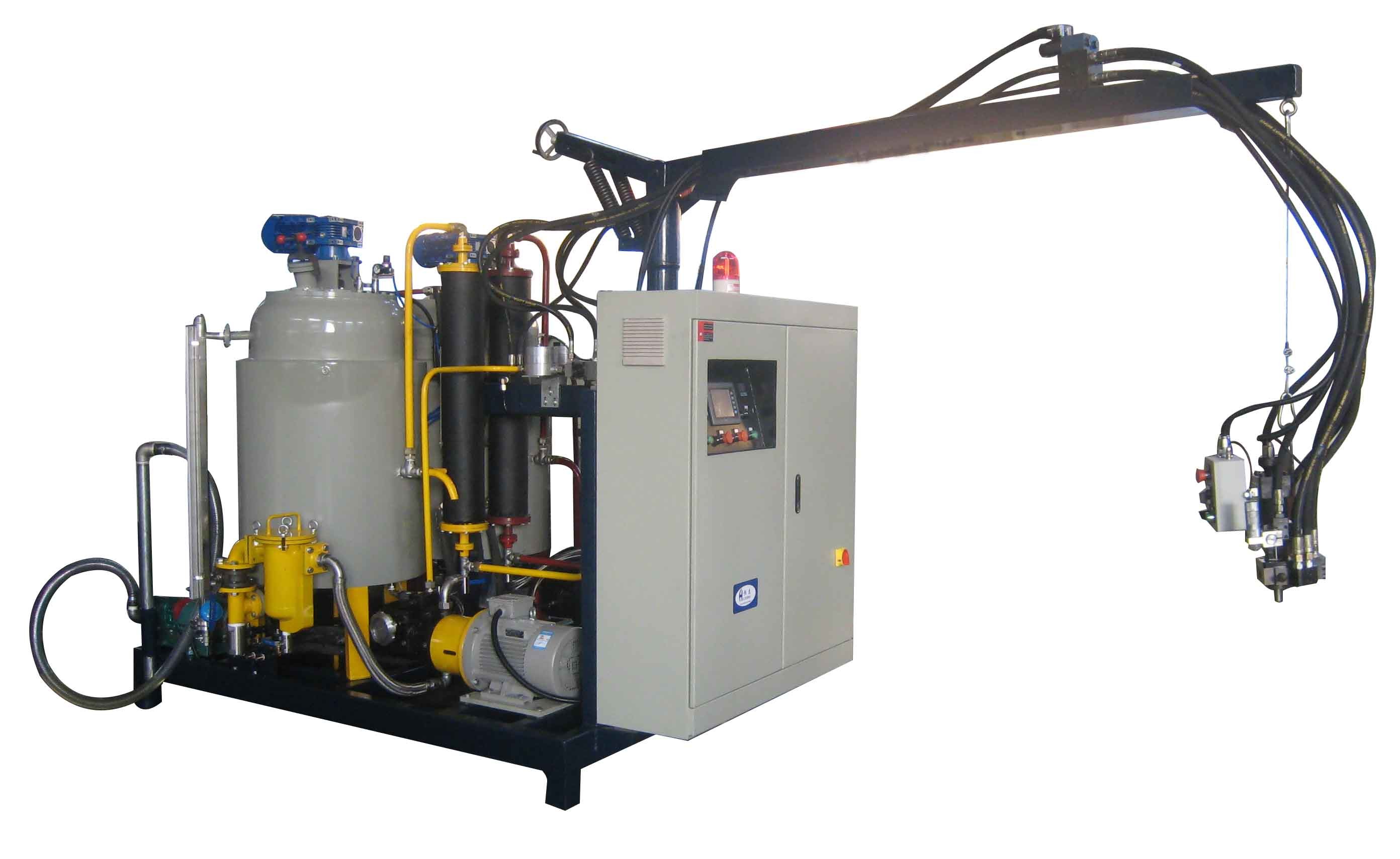 Quality ISO High Pressure Injecting 10KW PU Pouring Machine for sale