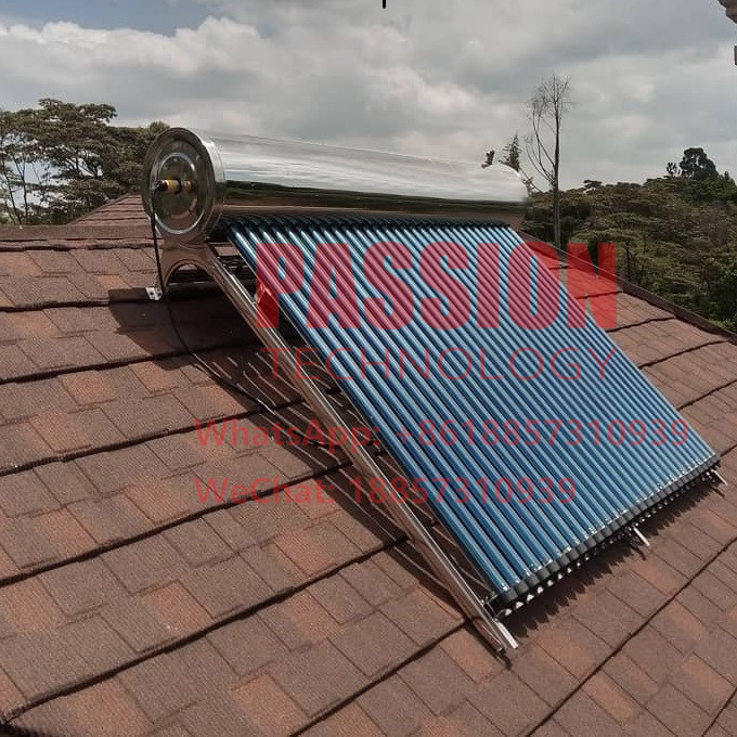 Buy SS304 Compact Pressure Solar Water Heater SS316 Enamel Inner Tank Solar Heating at wholesale prices