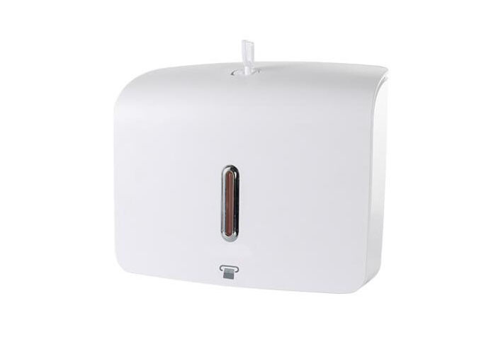 Quality ABS Plastic Hand Paper Dispenser , Hand Cleaning Folded Toilet Paper Dispenser for sale