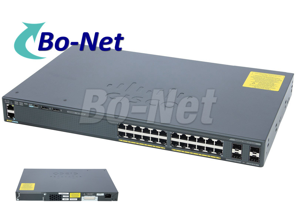 Quality WS C2960X 24TS L Cisco Soho Gigabit Switch , Cisco 2960x 24 Port Switch 80G for sale