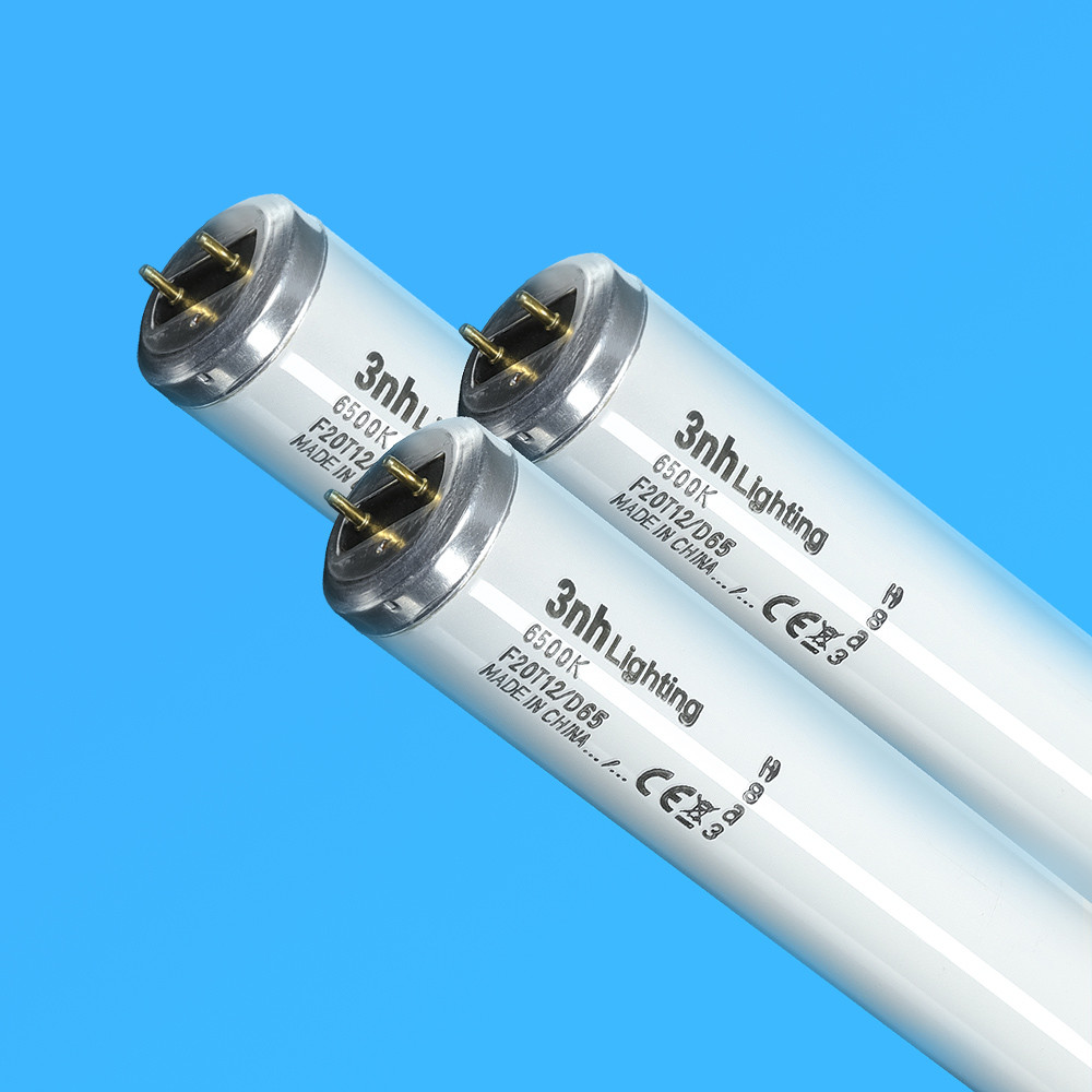 Quality F20T12/D65 Long Fluorescent Tubes Lamp 6500k Color Temperature 60lm/w Efficacy for sale