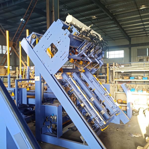 Quality Euro Wood Block Pallet Nailing Machine For Wood Pallet In Italy for sale
