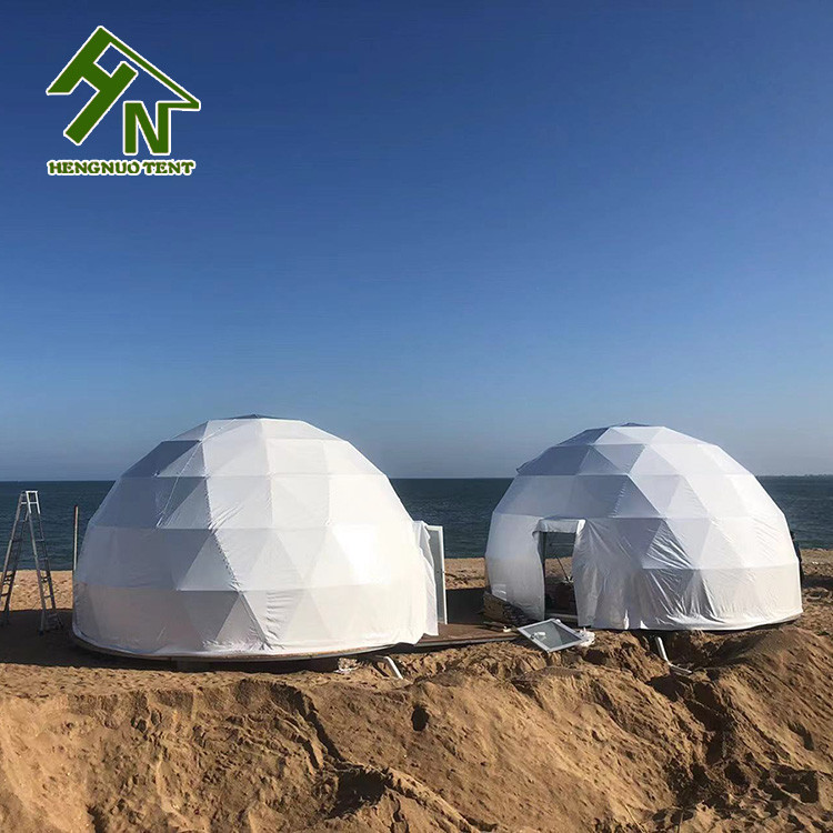 Quality 3 People Family Traveling Geodesic Dome Tent UV Radiation for sale
