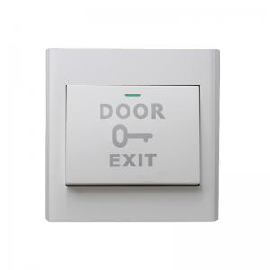 Quality Plastic Door Release Button Access Control , ABS Plate Push To Exit Switch for sale