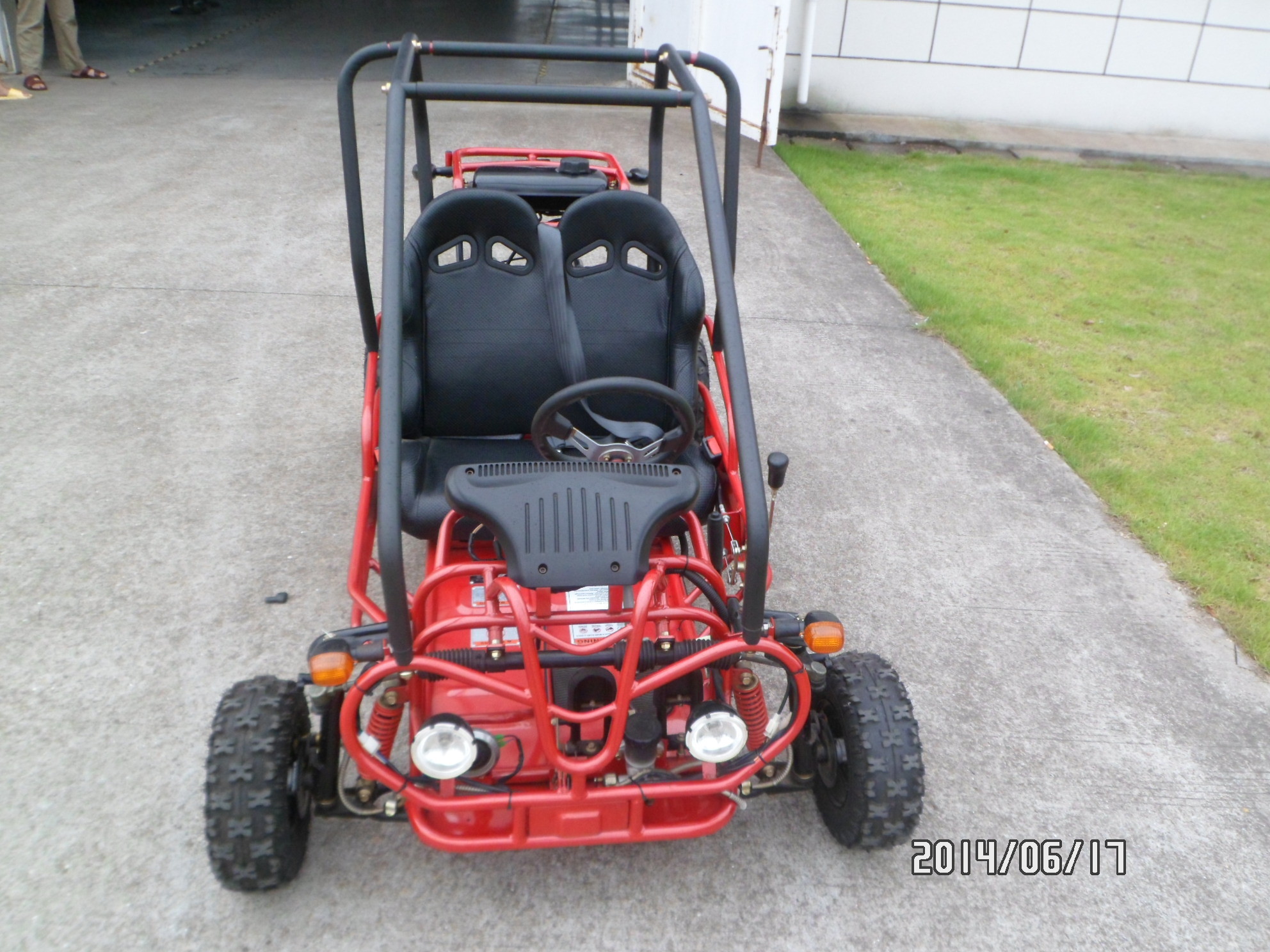 Quality Chain Drive Kids Pedal Go Kart , 50cc / 110cc Children Dune Buggy for sale