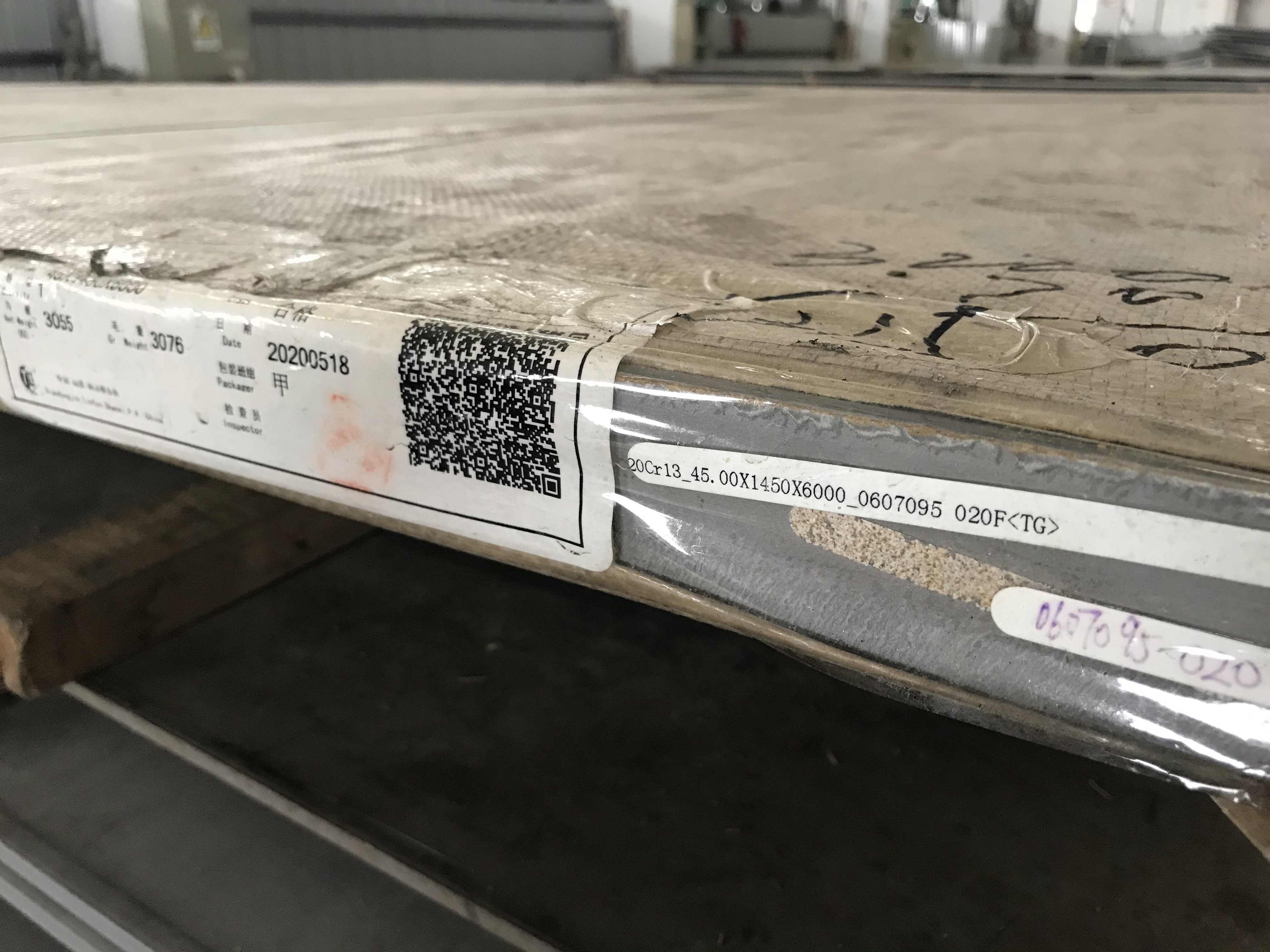 Martensitic JIS SUS420J1 Hot Rolled Stainless Steel Plate Annealed 1D