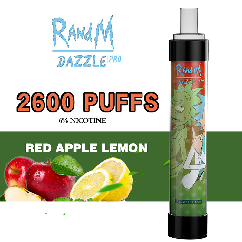 Quality Rechargeable RANDM Dazzle Vape Randm Dazzle Pro Rick And Morty 2600 Puff for sale