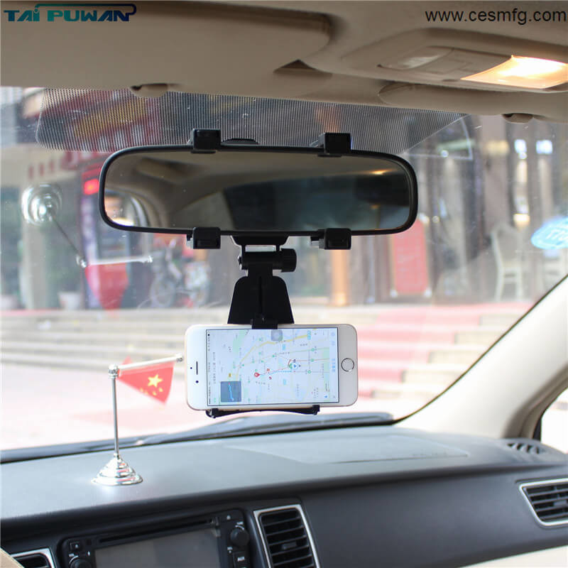 Quality Car Rearview Mirror Mount Phone Holder for Citroen C3 C4 C5 DS xsara picasso truck lorry SUV excavator Tractors Forklif for sale