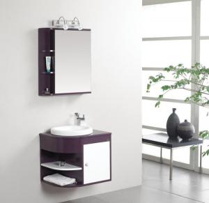 50 X 47 X 48 / cm PVC bathroom cabinet 48 single sink vanity customized Dimenstions