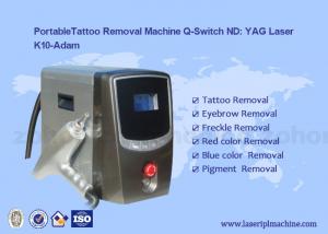 China Portalbe Q-switch Nd Yag Laser Tattoo Removal eyebrow removal Machine For Age Pigment on sale