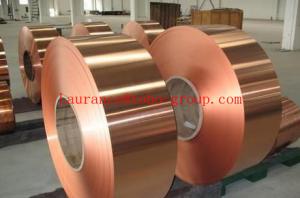 Quality High Strength Casting Brass Copper Sheet Metal With Ixygen Free 1.5mm for sale