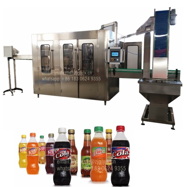 Quality Commercial Soda Cola Soft Drink Making Filling Line, Sparkling Water Bottling Line for sale