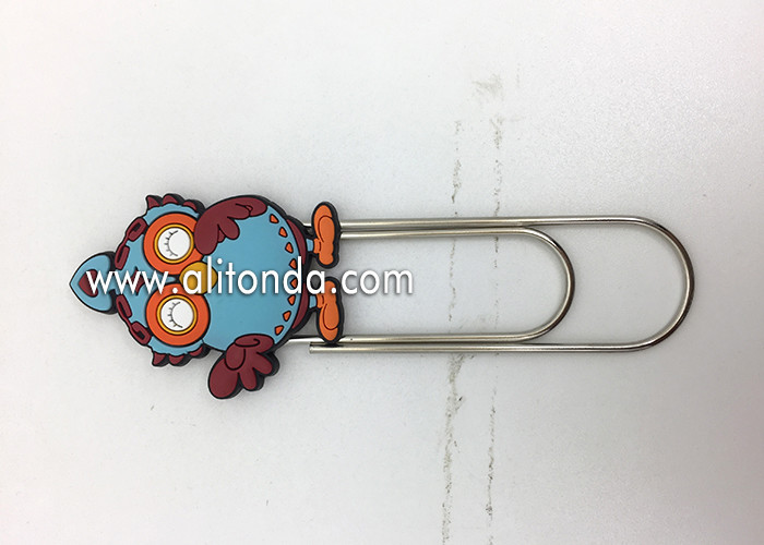 Quality Bookmark custom and wholesale with owl bird animal design pins for book for sale