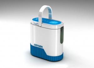 Quality Small Portable Home Oxygen Concentrator Battery Powered 4 Lpm Continuous Long Life Time for sale
