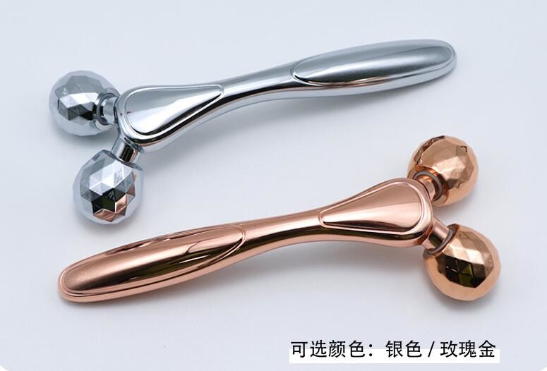Quality silver and rose gold 3D roller face-lifting instrument for sale