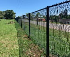 Quality 2.2m Height Metal Safety Fencing , 2.5m Width 358 Anti Climb Fence for sale
